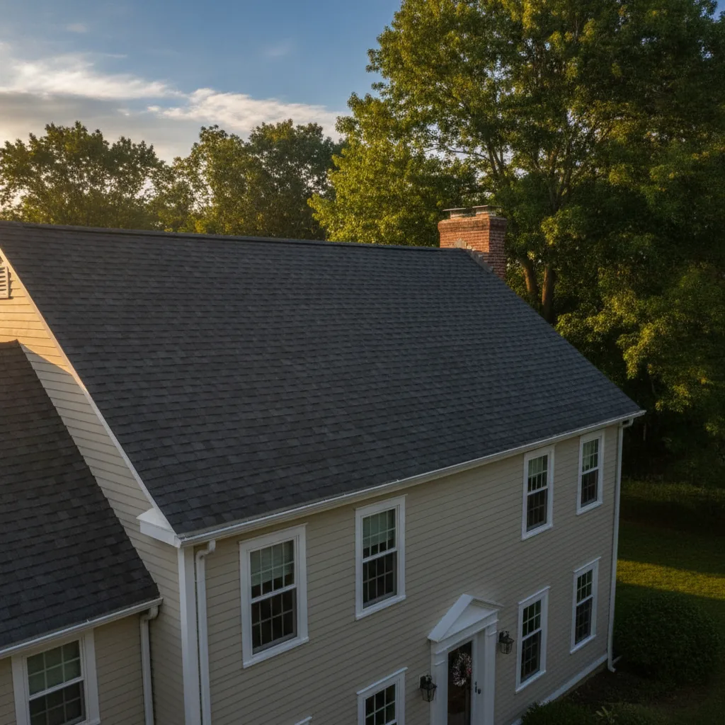 Full roof replacement by Roxaco Roofing